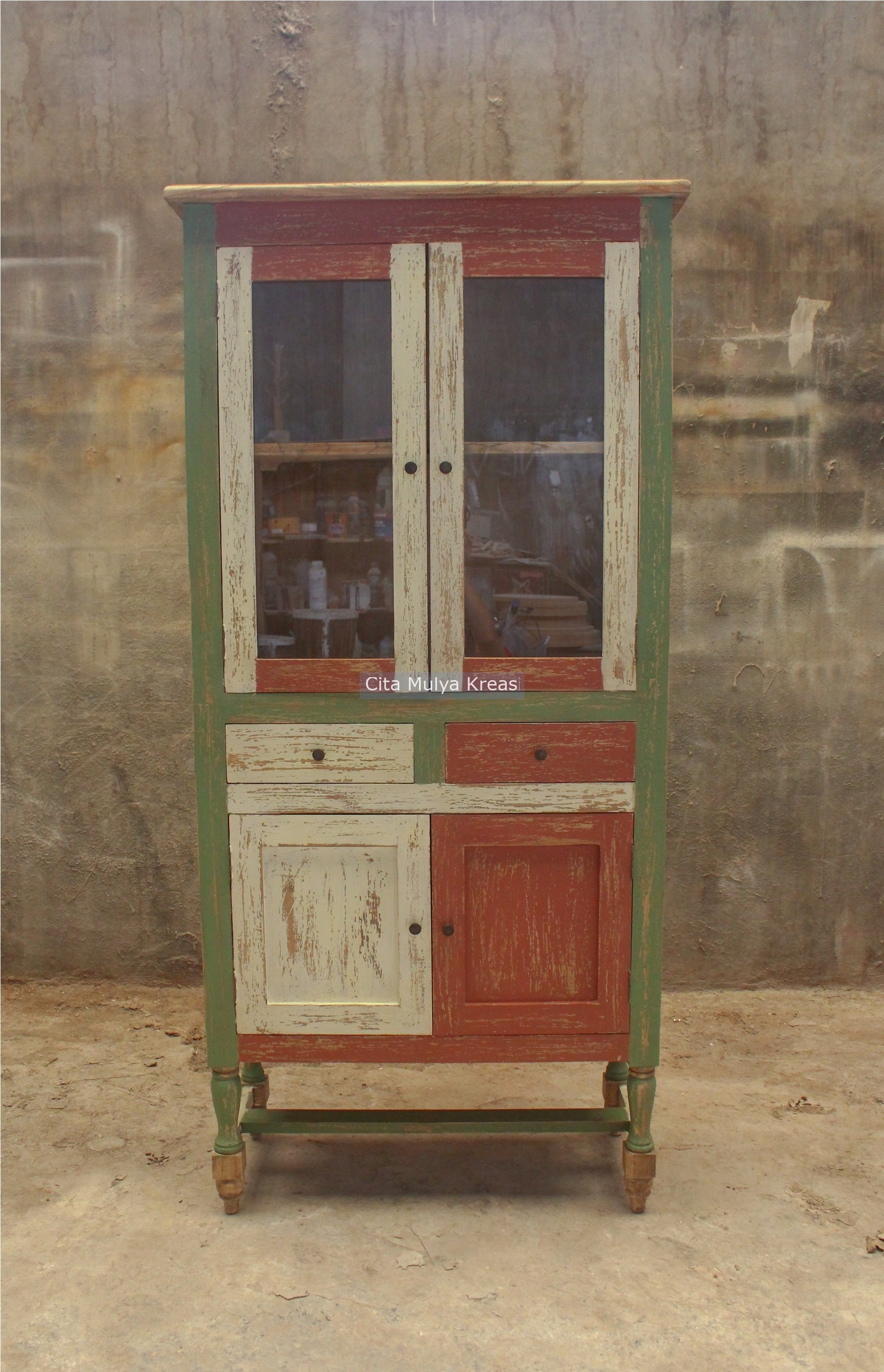 Vintage Display Cabinet Cita Mulya Kreasi