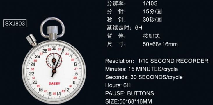 點擊查看詳細信息<br>標題：803機械秒表 閱讀次數：2737