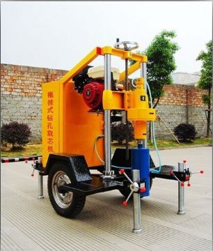 點擊查看詳細信息<br>標題：HZ-20型拖掛式13馬力本田電啟動混凝土鉆孔取芯機 閱讀次數：2412