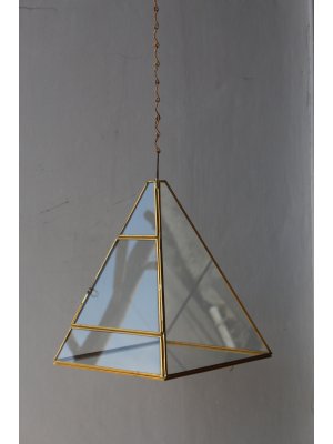 Pyramid Glass Lantern Cita Mulya Kreasi